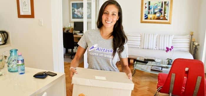 packing home items with Airtasker