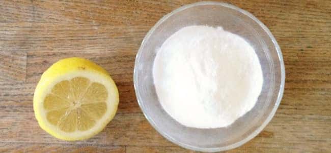 limon ve kabartma tozu doğal temizlik