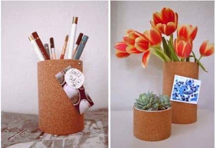 diy-officehacks-cork-vase-container