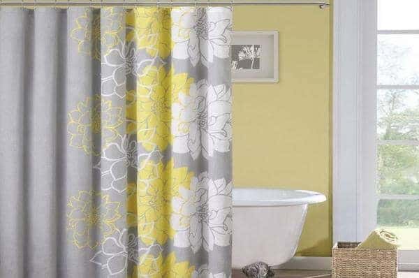 spring cleaning hacks shower curtain