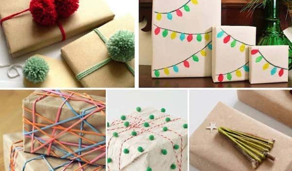 gift wrapping inspiration christmas