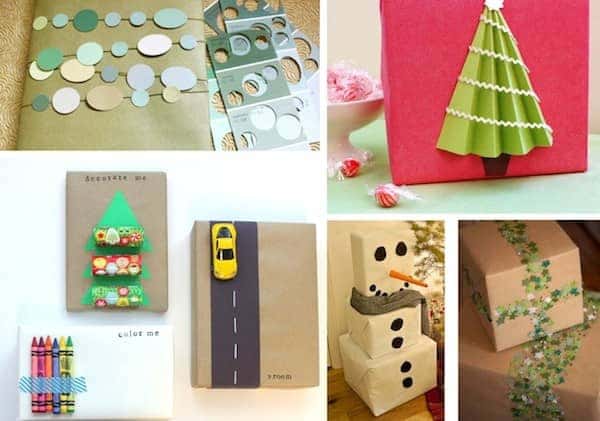 gift wrapping inspiration christmas