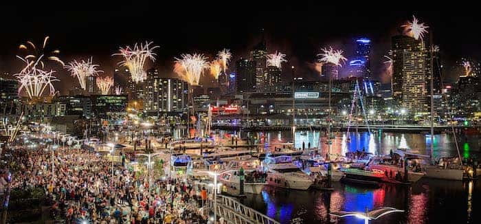 melbourne fireworks