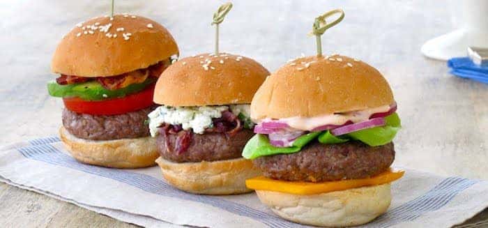new years eve party food sliders