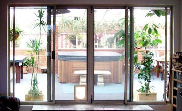 spring-screen doors