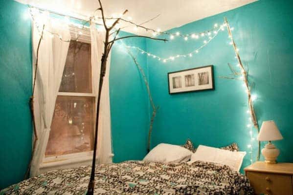 Featured image of post Ceiling Fairy Lights Bedroom