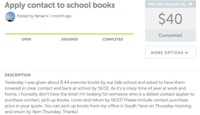 Apply Contact to school books
