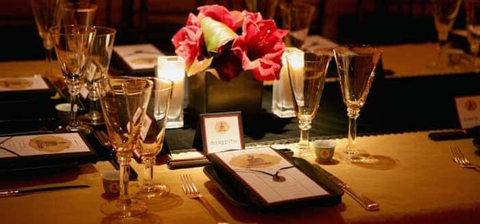 event planning checklist table