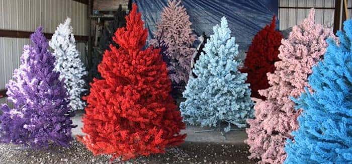 6 Non-Traditional Christmas Tree Ideas