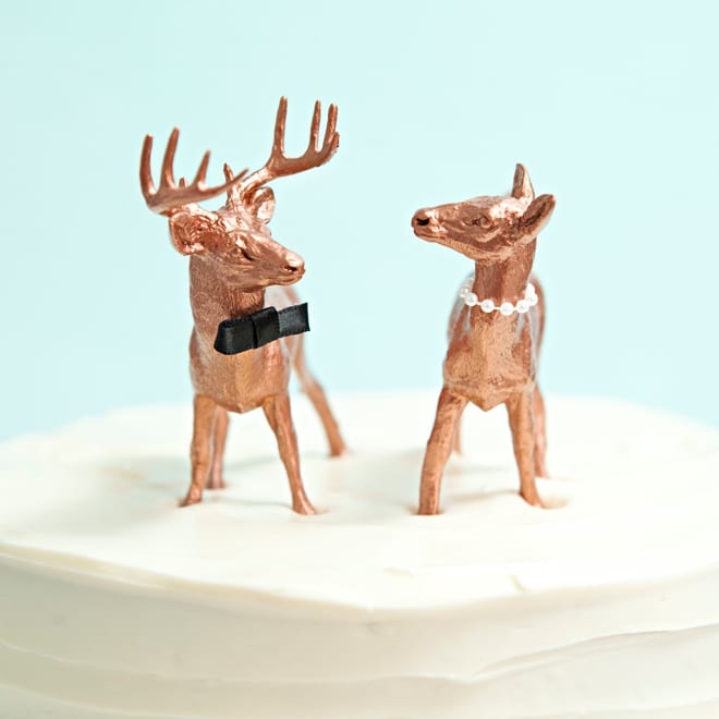 Custom cake toppers | Airtasker DIY wedding ideas