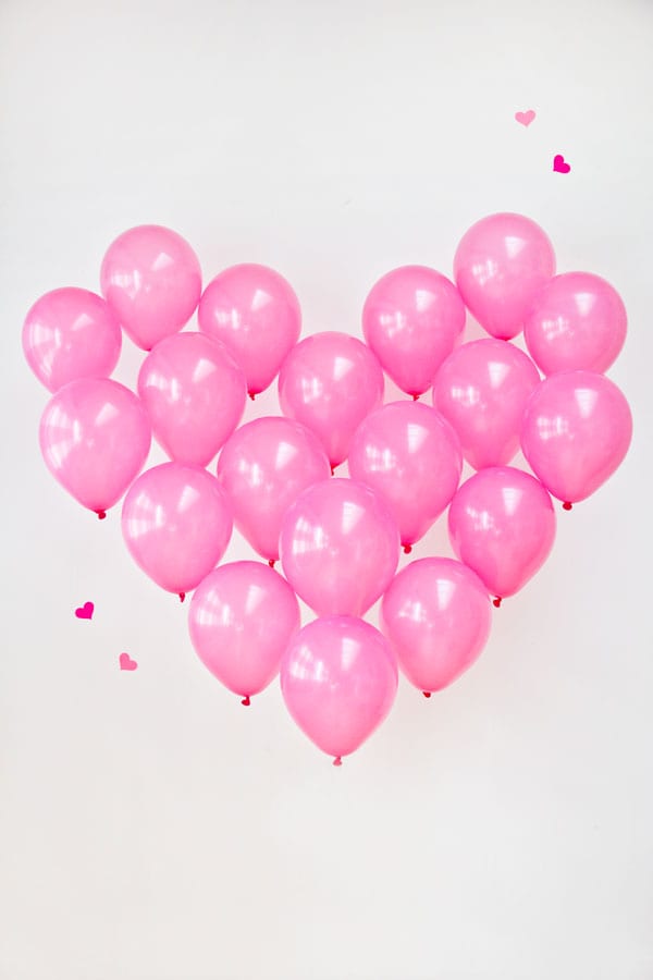 Balloon heart | Airtasker wedding DIY ideas