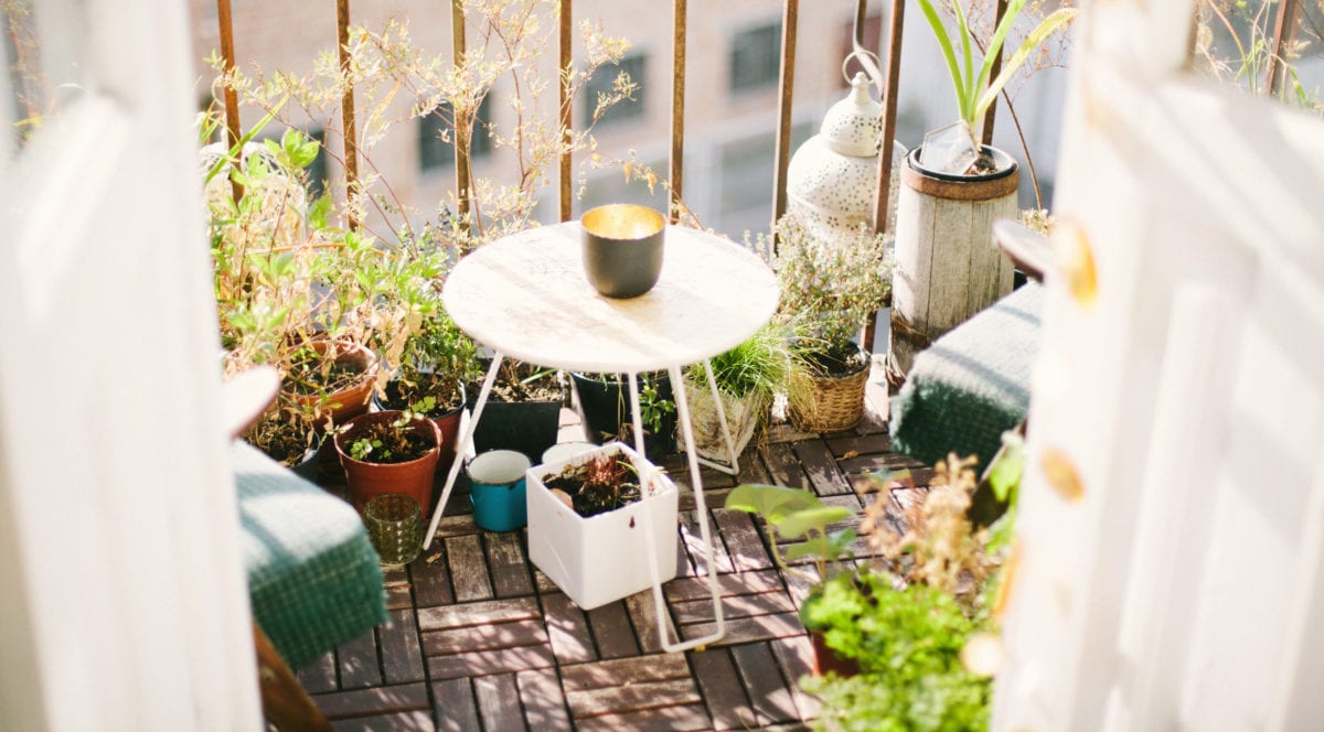 Apartment balcony inspiration