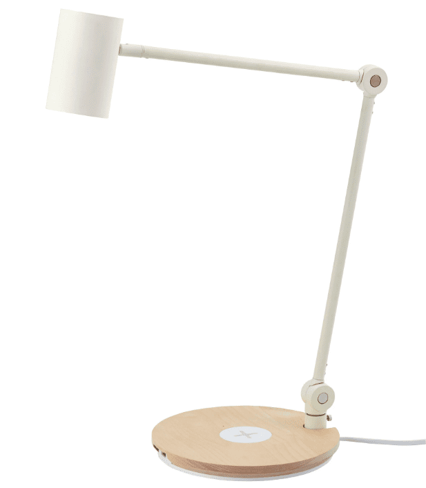 IKEA minimal Scandinavian style white lamp