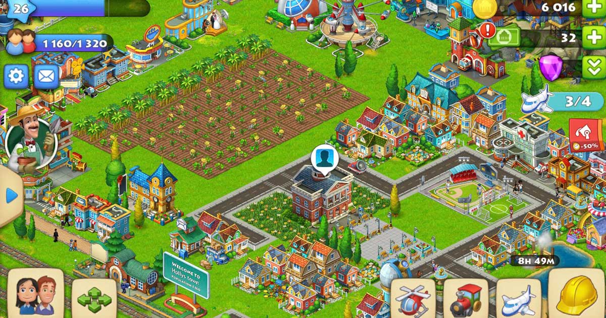 Farmville town arrangement