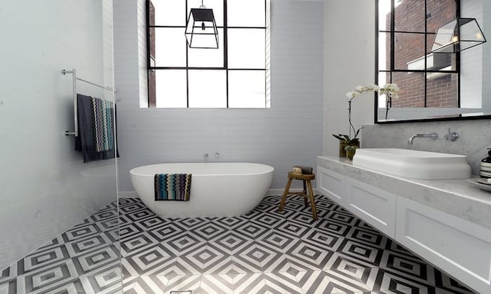 50 Beautiful Bathroom Tile Ideas Small Bathroom Ensuite Floor