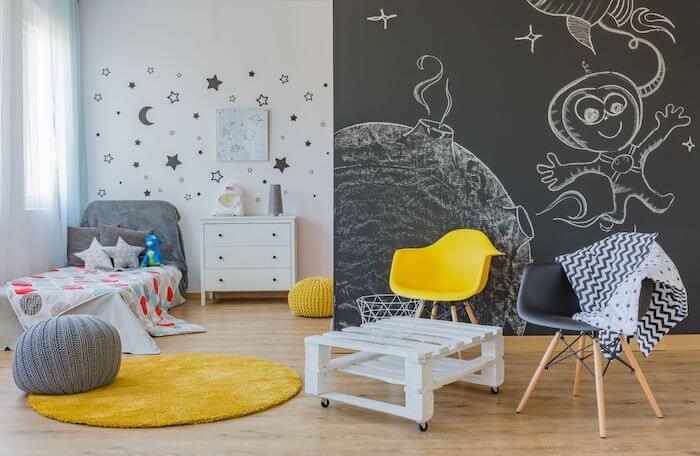 Chalkboard-paint-kids-bedroom