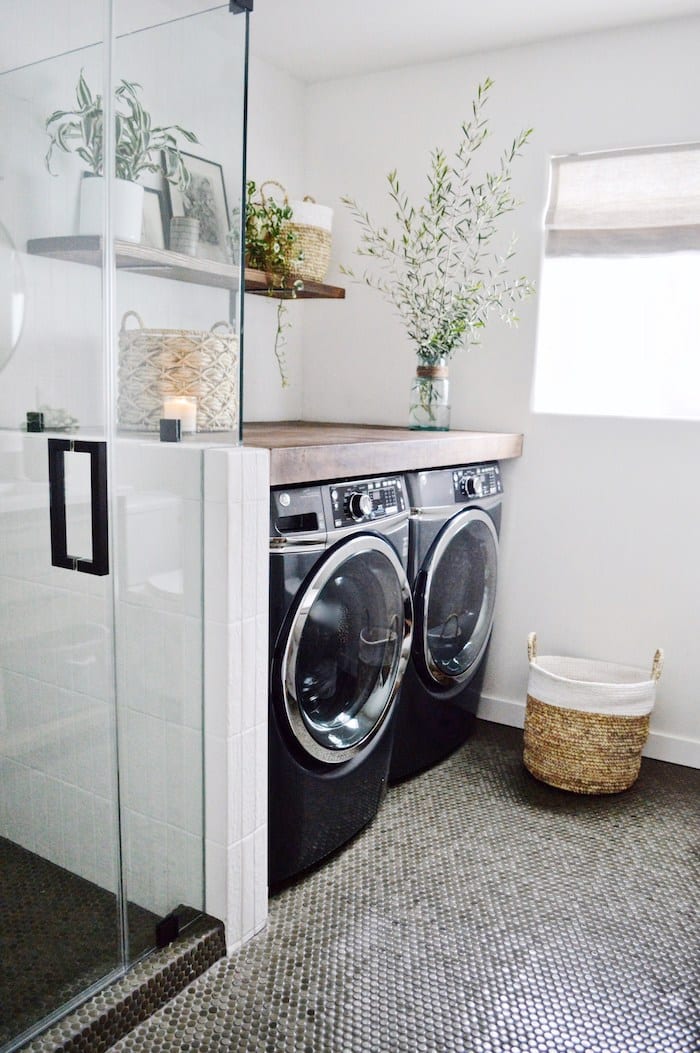 45 Lovely laundry ideas - small laundry design, storage, organisation