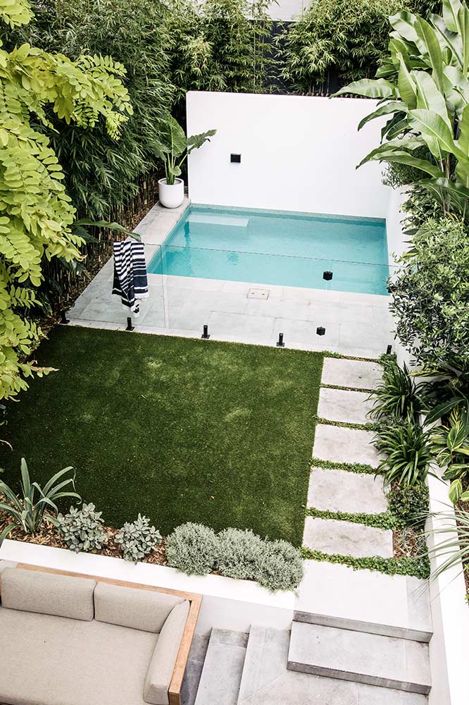 Featured image of post Backyard Pool Ideas For Small Yards / Inspiration for a small contemporary backyard rectangular and tile lap pool remodel in miami wonderful pool design for small area.