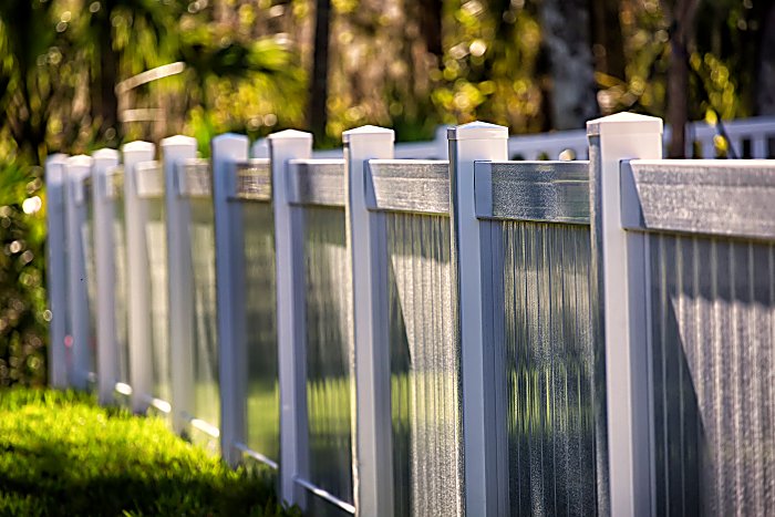 Solid Privacy Vinyl Fence