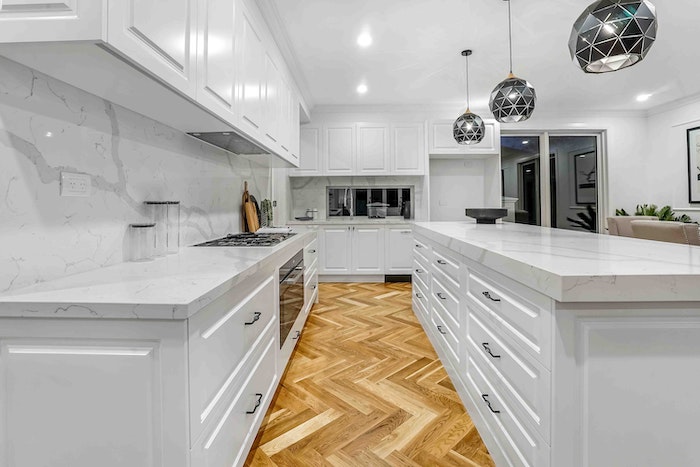 marble kitchen splashback