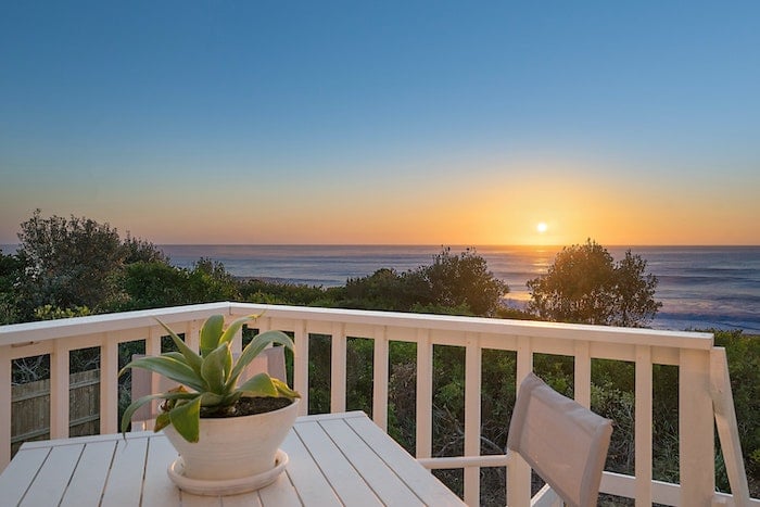 balcony with a view