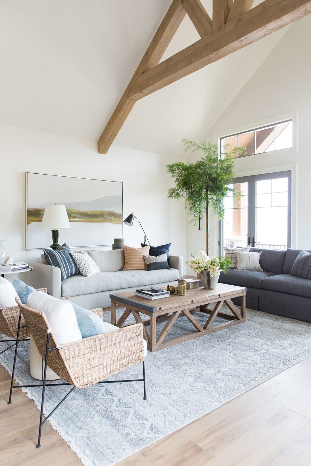 35+ Rustic living room ideas - modern, farmhouse and chic decor
