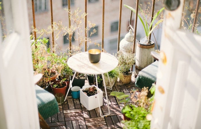 small balcony idea