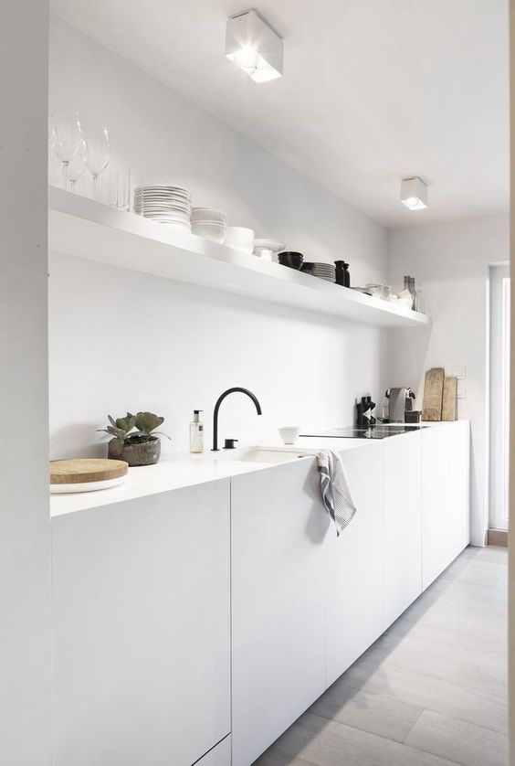 The kitchen in shaya is probably the size of an amtrak car, says alon shaya, executive chef and partner at shaya restaurant in new orleans. 40 Galley Kitchen Ideas And Designs Small Galley Kitchen Ideas