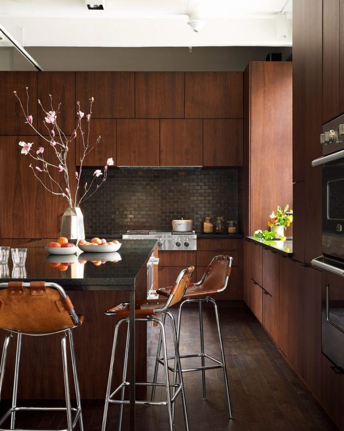 brown-modern-kitchen