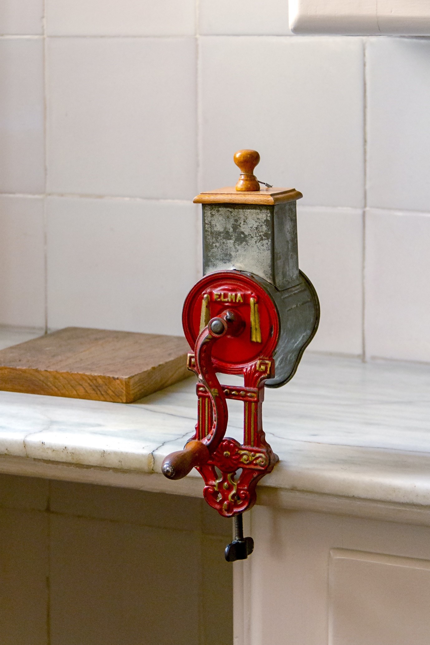 industrial-kitchen-vintage-meat-grinder