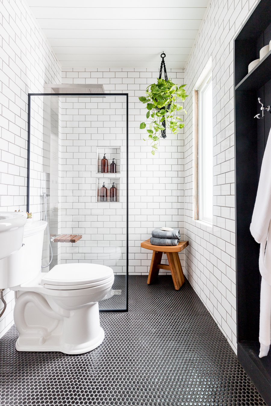 40+ Black and white bathroom ideas and designs