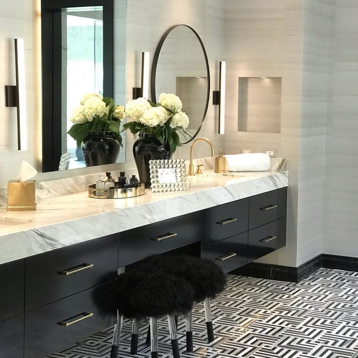 40 Black and white bathroom ideas and designs 40 Black and white bathroom ideas and designs