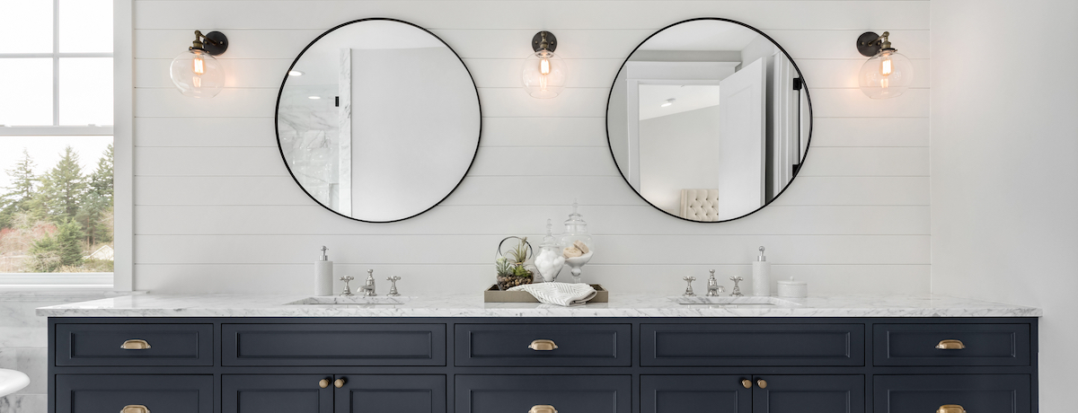 35 Beautiful Bathroom Vanity Ideas Double Vanities Powder Rooms