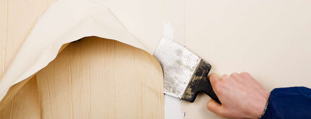 Remove wallpaper from your walls