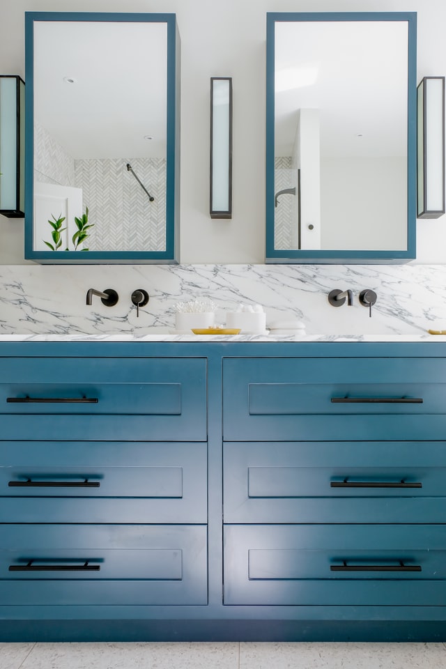 30 Master Bathroom Ideas Double Vanities Showerakeup Areas - Blue Double Vanity Bathroom Ideas