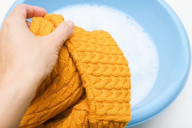 How to hand wash sweaters