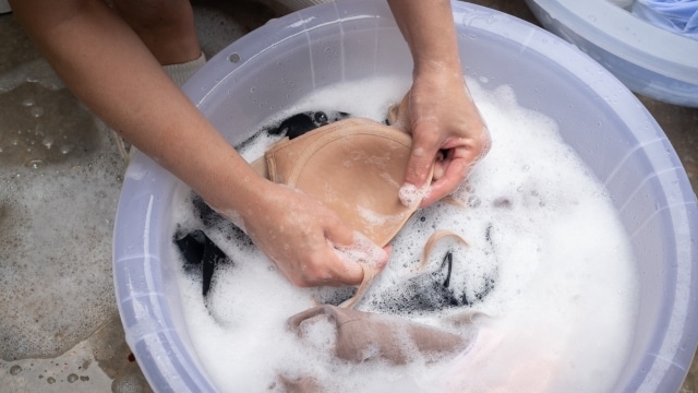 How to hand wash bras