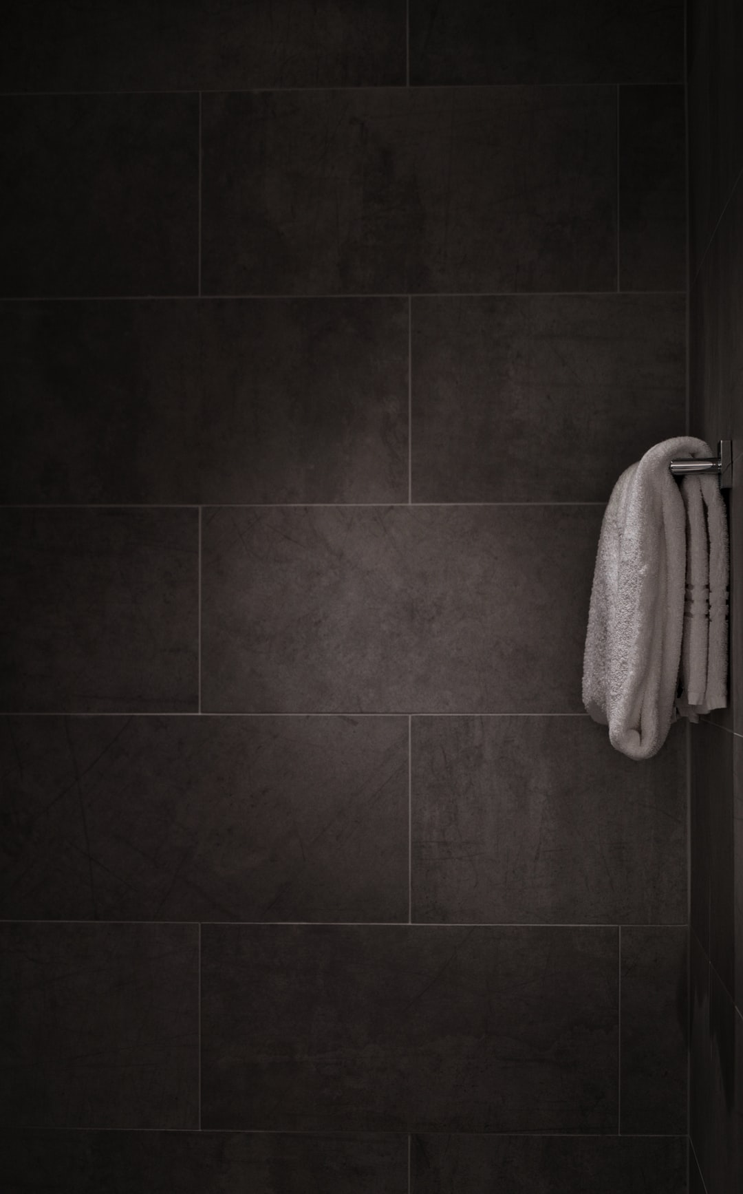 Shower with grout