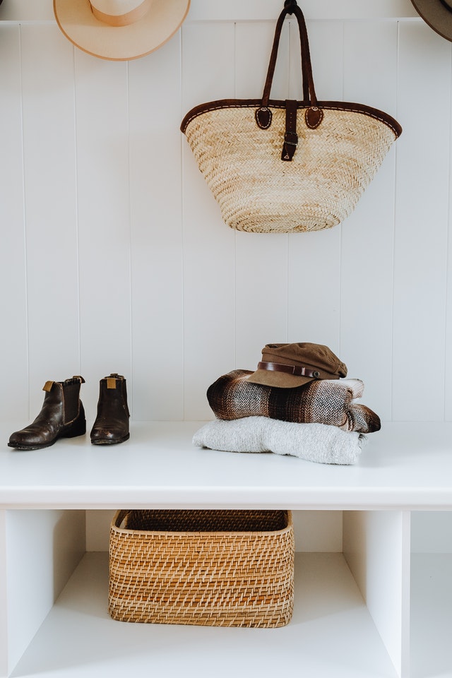 bedroom storage shelving