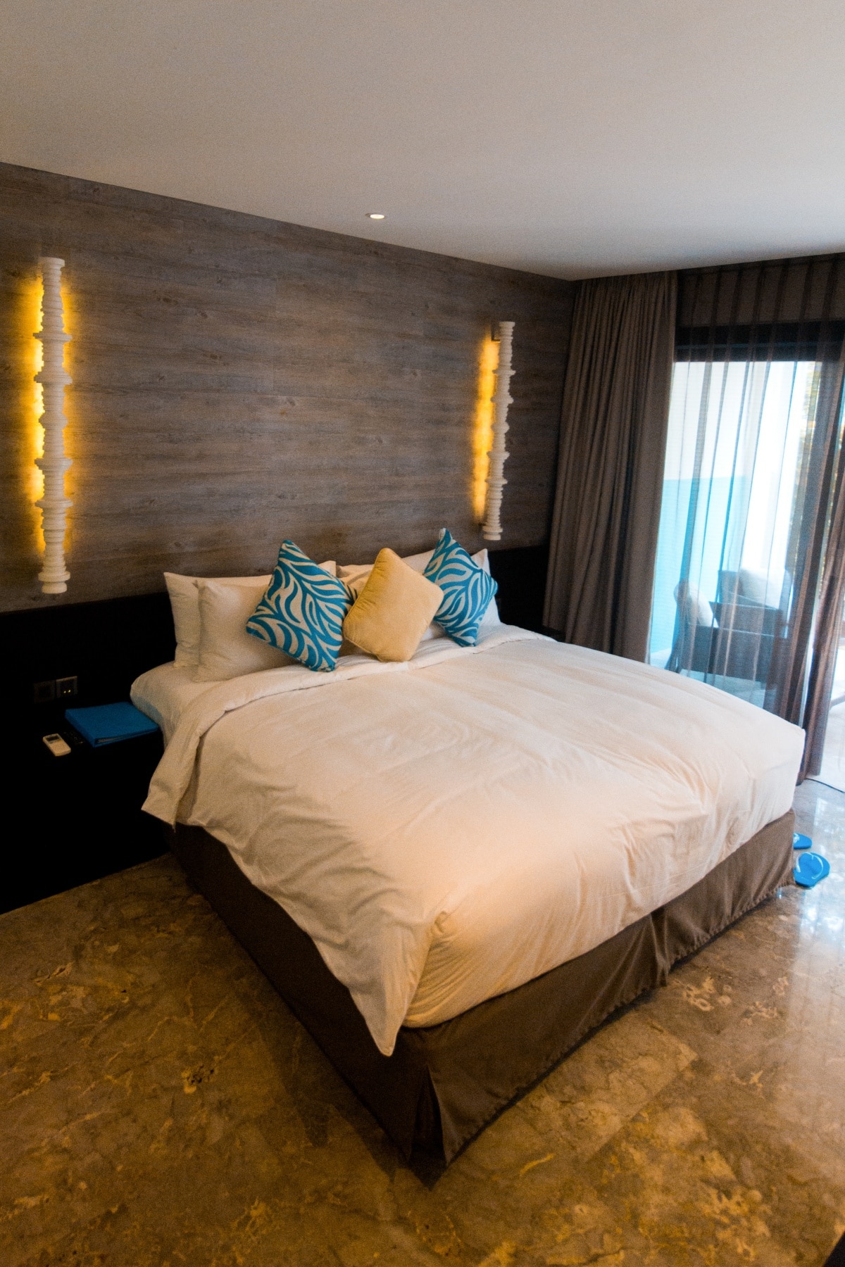 Timber bedroom
