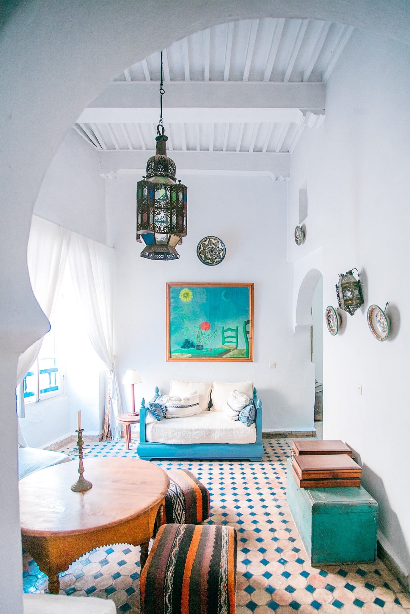 blue-bedroom-boho