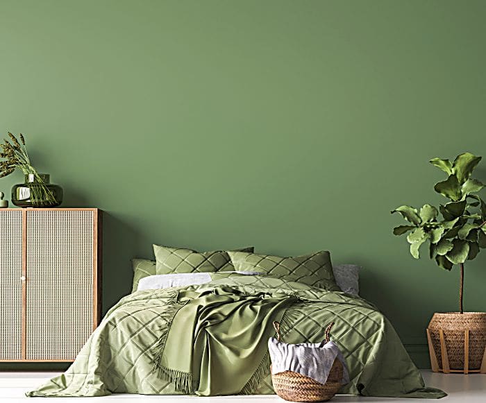 31 Green Bedroom Ideas - Green Wall Bedroom Decor Ideas
