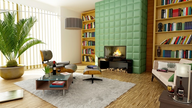 fireplace-tile-green