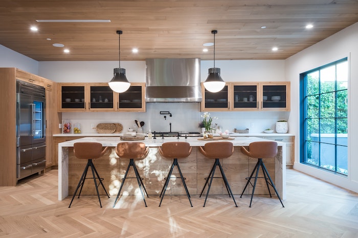 full scale window in kitchen