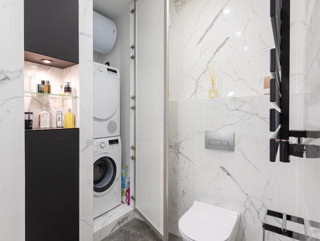 25 Bathroom Laundry Ideas - Small Bathroom With Washing Machine Ideas