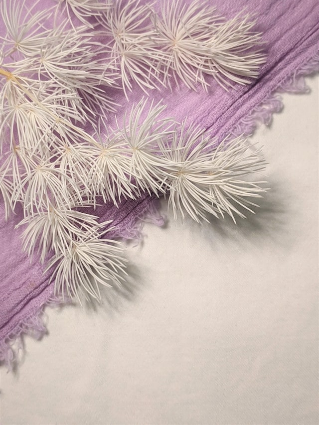 purple bedroom textiles