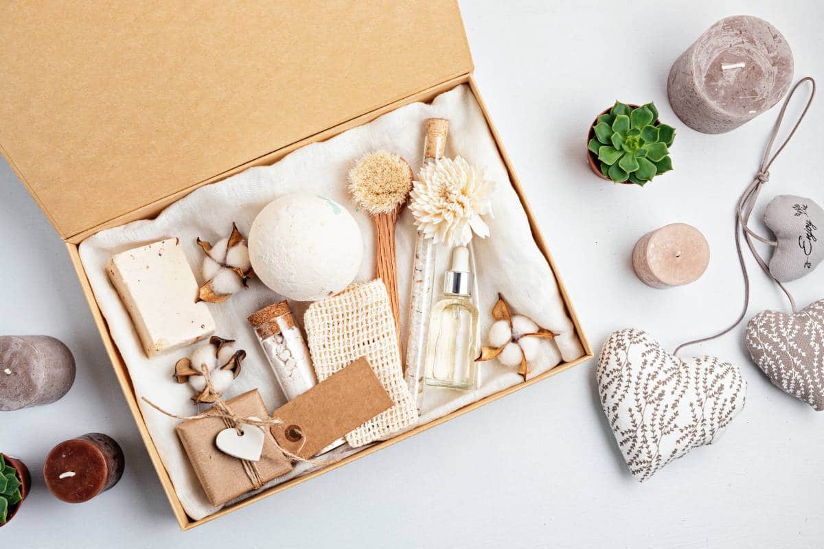 at home spa essentials in a box