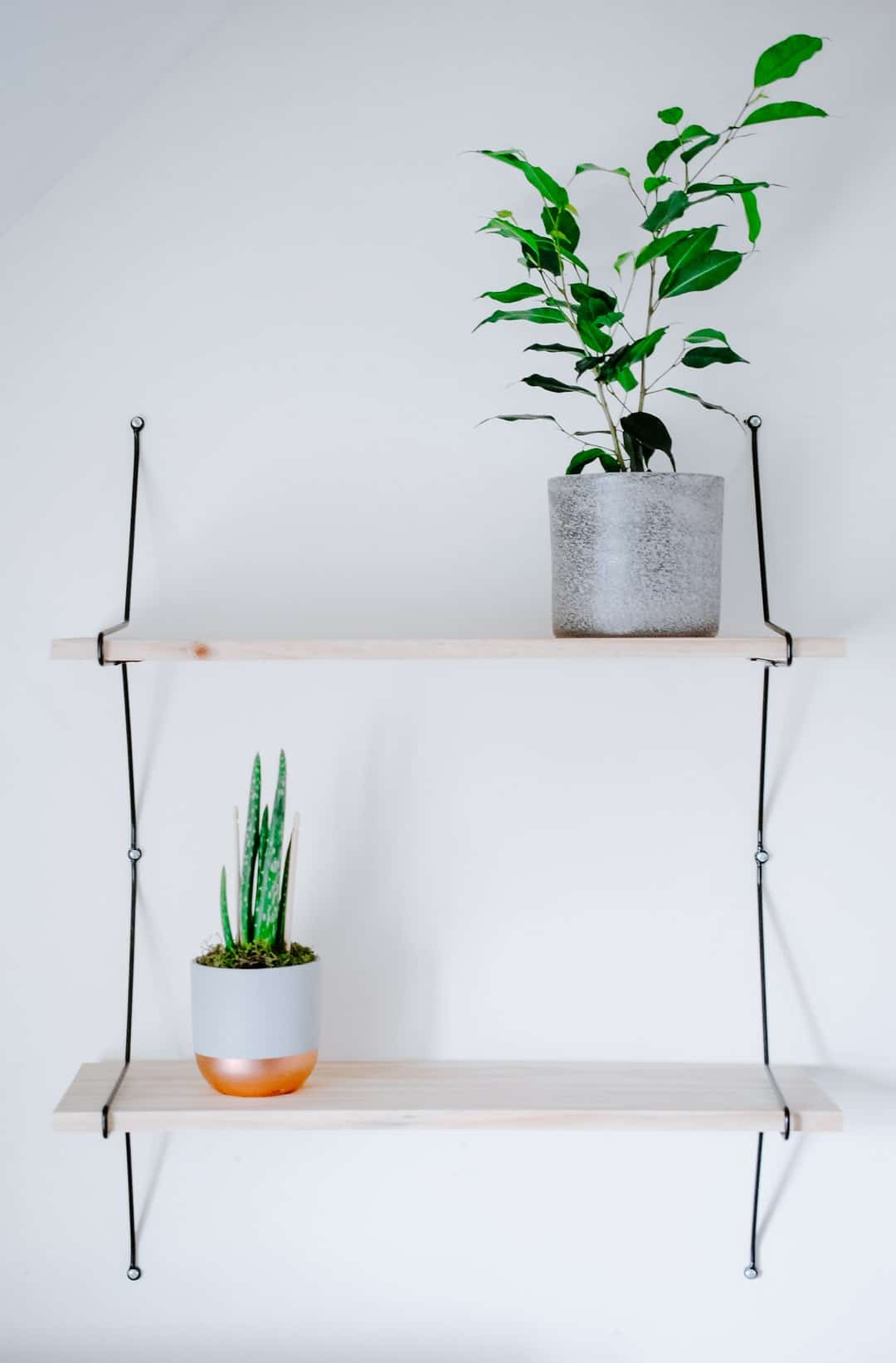 estantes de pared flotantes fáciles de bricolaje