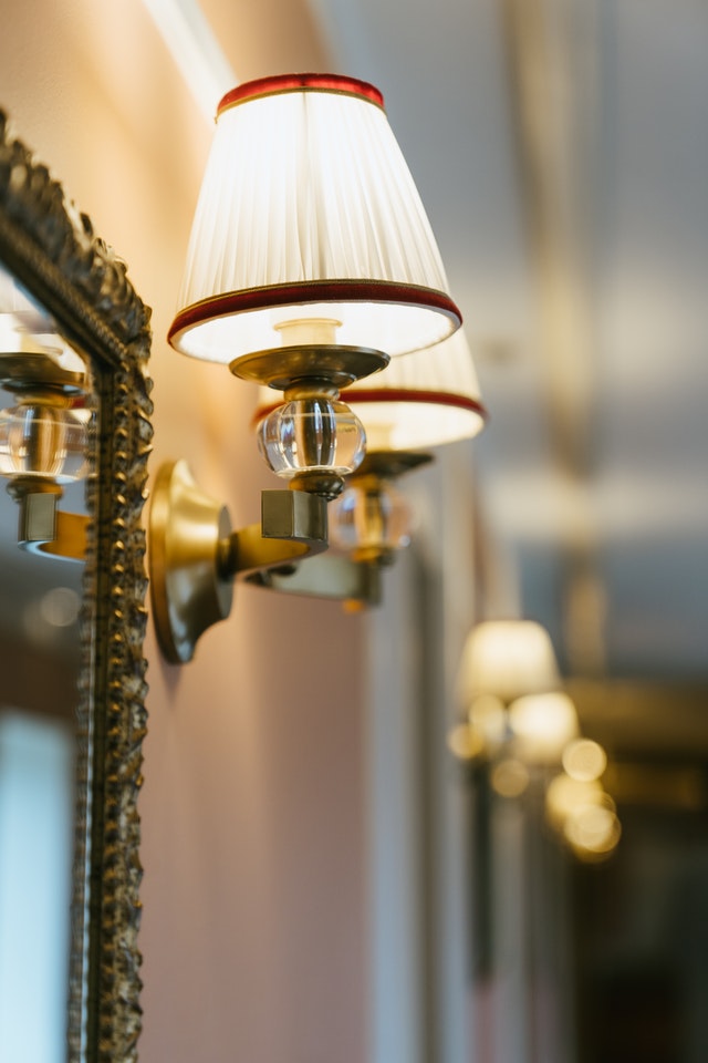 victorian-bathroom-ornate-mirror-sconces