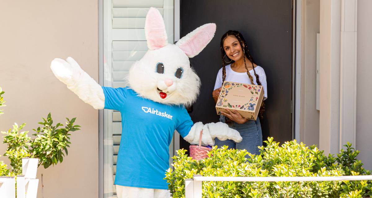 Book a Bunny for just $5 this Easter on Airtasker!